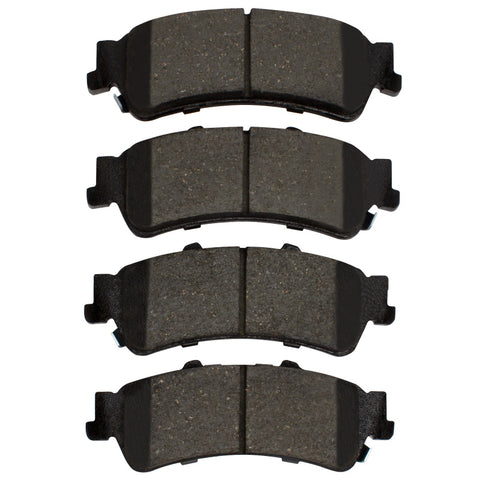 R1 99-11 GMC Yukon Rear Semi Met Brake Pads - 2311-0792-00
