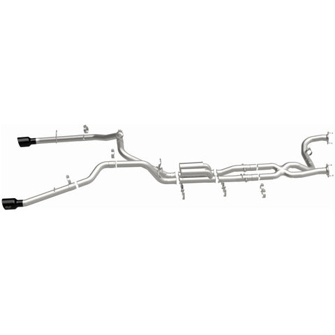 MagnaFlow 2025 Ram 1500 RHO SPEQ Series Black Chrome Cat-Back Performance Exhaust System - 19704
