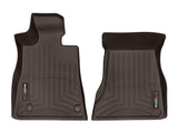 WeatherTech 2016+ Mercedes-Benz AMG GTS Front FloorLiner - Cocoa - 478361