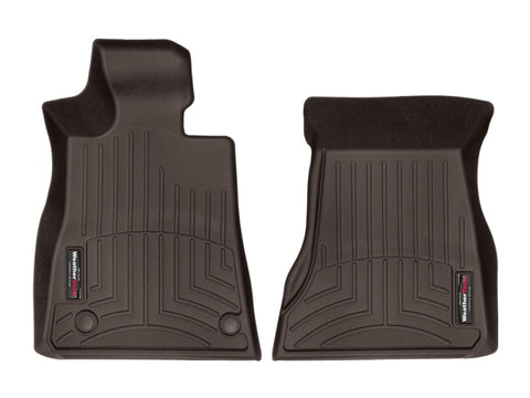 WeatherTech 2016+ Mercedes-Benz AMG GTS Front FloorLiner - Cocoa - 478361