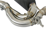 aFe MACH Force-Xp 2-1/2in SS Axle Back Exhaust w/Black Tips 15+ BMW M3/M4 (F80/F82) L6 3.0L (tt) S55 - 49-36338-B