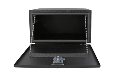 Dee Zee Universal Tool Box - Specialty Underbed Black BT Alum 30X20X18 (Txt Blk) - DZ74TB