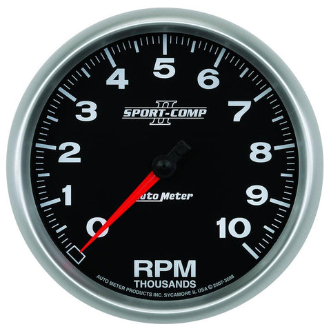 Autometer Sport-Comp II Mechanical 52mm 0-60 PSI Mechanical Boost Gauge - 3605