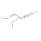 MagnaFlow Cat-Back 10-15 Toyota Tundra SC LB / CC SB 4.6L/5.7L V8 SS 2.5 Dual Split Rear 4in Tip - 19232