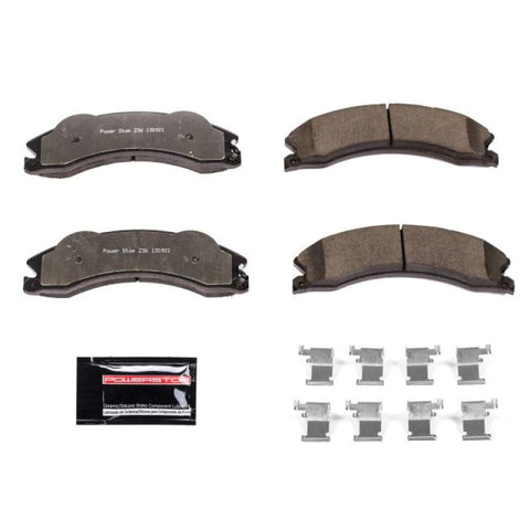 Power Stop 2011 Chevrolet Silverado 2500 HD Front or Rear Z36 Truck & Tow Brake Pads w/Hardware - Z36-1411