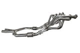 Kooks 05-10 Ford Mustang GT Manual 1 5/8in x 2 1/2in SS Long Tube Headers and OEM Catted SS X Pipe - 1131H020