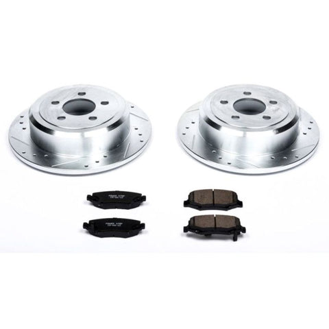 Power Stop 07-11 Dodge Nitro Rear Z23 Evolution Sport Brake Kit - K3046