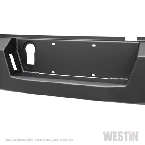 Westin 09-18 Ram 1500 Pro-Series Rear Bumper - Textured Black - 58-421025