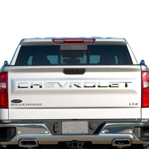 Putco 23-24 Chevrolet Colorado - Grille Letters - Stainless Steel Chevrolet Letters - 55555GM