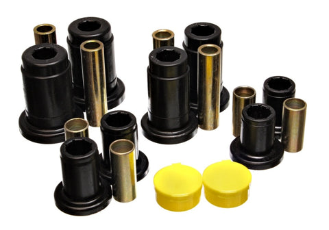 Energy Suspension 92-97 Mercury Gr Marquis / 92-97 Ford Crown Victoria Blk Front End C/A Bushing Set - 4.3150G