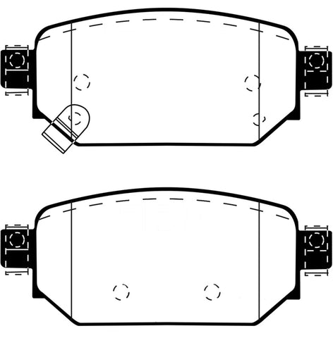 EBC 2017+ Mazda 3 2.0L Greenstuff Rear Brake Pads - DP23081
