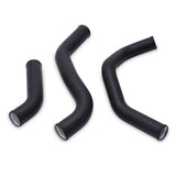 Mishimoto 11-14 Ford F-150 3.5L Ecoboost Hot-Side Intercooler Pipe Kit - Wrinkle Black - MMICP-F150-11HWBK