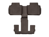 WeatherTech 2017+ GMC Acadia Rear FloorLiner - Cocoa (2nd Row Bucket Seats Only) - 4710803