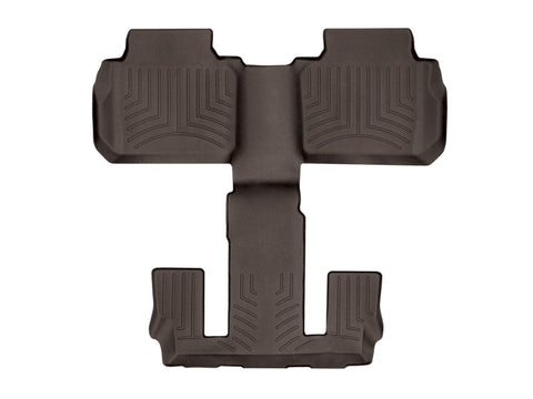WeatherTech 2017+ GMC Acadia Rear FloorLiner - Cocoa (2nd Row Bucket Seats Only) - 4710803