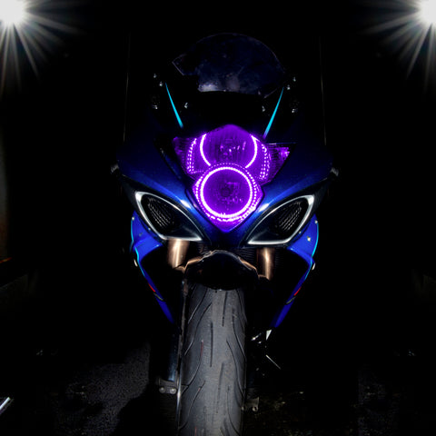 Oracle Suzuki GSX-R 1000 06-07 LED Motorcycle Halo Kit - ColorSHIFT - 2612-330