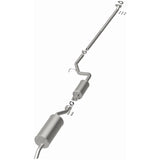 BRExhaust Exhaust Kit Replacement Honda - 106-1000