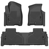 Husky Liners 21-23 Suburban/Tahoe/Yukon/Yukon XL Weatherbeater Front & 2nd Seat Floor Liners - Black - 99241