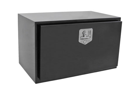 Dee Zee Universal Tool Box - HD Underbed Black Steel 18X18X30 - DB-2603