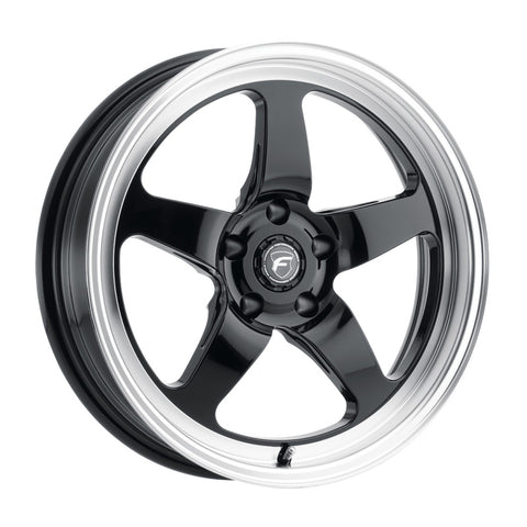 Forgestar D5 Drag 15x10 / 5x120.65 BP / ET50 / 7.5in BS Gloss Black Wheel - F091B0063P50