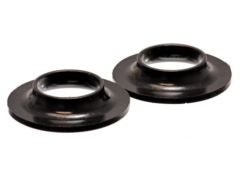 Energy Suspension Universal 2 1/8in ID 4 1/8in OD 13/16in H Black Coil Spring Isolators (2 per set) - 9.6106G
