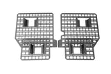 BuiltRight Industries 2015+ Ford F-150 / Raptor Full Bedside Rack - 4pc Set - 102005