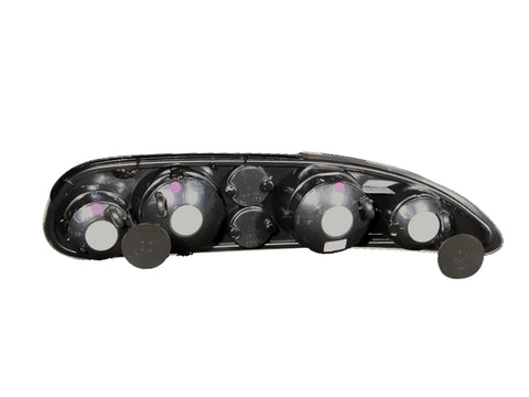 ANZO 1993-2002 Chevrolet Camaro Taillights Black - 221013