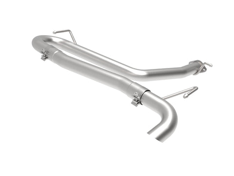 aFe Takeda 2-1/2in 304 SS Axle-Back Exhaust (No Muffler) 18-21 Hyundai Kona L4 1.6L (t) - 49-37017NM