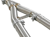 aFe Takeda 2.5in to 3in 304 SS Y-Pipe Exhaust System 16-18 Infiniti Q50/Q60 V6-3.0L (tt) - 49-36131