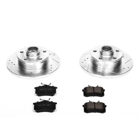Power Stop 92-95 Volkswagen Corrado Rear Z23 Evolution Sport Brake Kit - K513
