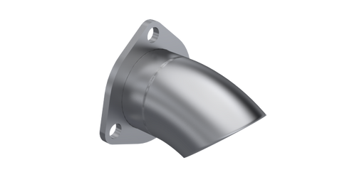 QTP 2.5in Bolt-On QTEC Adjustable Turn Down - 11250