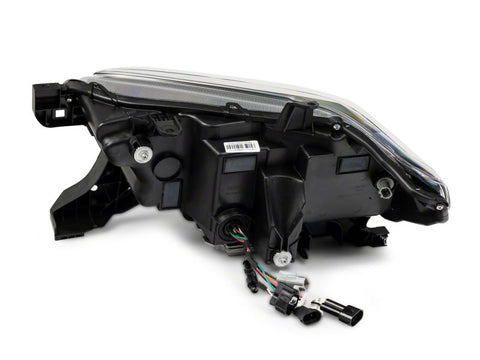 Raxiom 16-23 Toyota Tacoma w/ Factory Halogen DRL LED Headlights- Blk Housing (Clear Lens) - TT8291