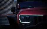 Oracle VECTOR Series Full LED Grille - Jeep Wrangler JK - NA - 5817-PRO