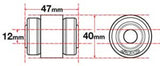 SPC Performance xAxis Sealed Flex Joint - 15631