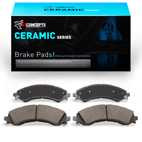 R1 21-26 GMC Savana 4500 Commercial Cutaway Chassis Front Ceramic Brake Pads - 2310-2404-00