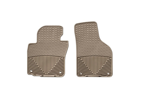 WeatherTech 05+ Volkswagen GLI Sedan Front Rubber Mats - Tan - W53TN