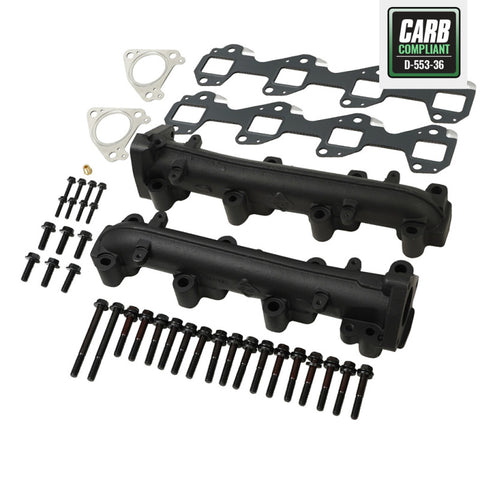BD Diesel 01-16 Chevrolet Silverado/GMC Sierra 2500/3500 HD 6.6L Exhaust Manifold Kit - 1041459