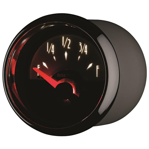 AutoMeter Gauge Fuel Level 2-1/16in. 240 Ohm(e) to 33 Ohm(f) Elec Cruiser - 1117