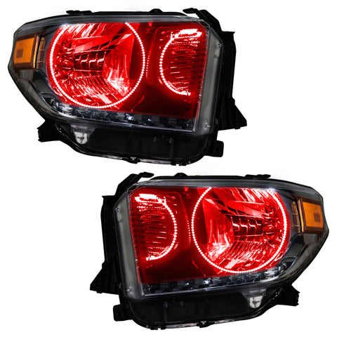 Oracle 14-17 Toyota Tundra SMD HL - Dual Halo Kit - ColorSHIFT w/ 2.0 Controller - 7204-333