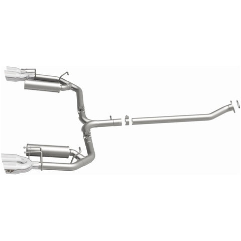 MagnaFlow 18-19 Toyota Camry XSE 2.5L (FWD) Street Series Cat-Back Exhaust w/4in Polished Quad Tips - 19494