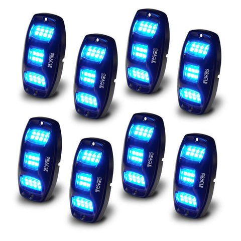 Oracle Underbody RGB+W Wheel Well Rock Light Kit - 8 PCS - ColorSHIFT - 5895-339-8