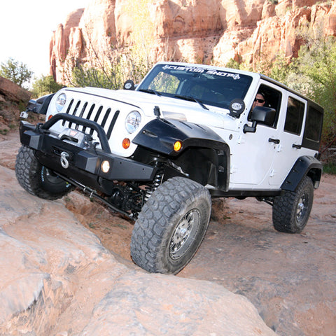 Superlift 07-18 Jeep Wrangler JK Unlimited 4in Lift Kit w/ Fox 2.0 RESI Shocks - K928FX