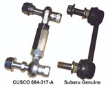 Cusco Sway Bar Link Rear Pillowball Fixed Length Non-Adjustable BP9 Legacy-GT - 684 317 A