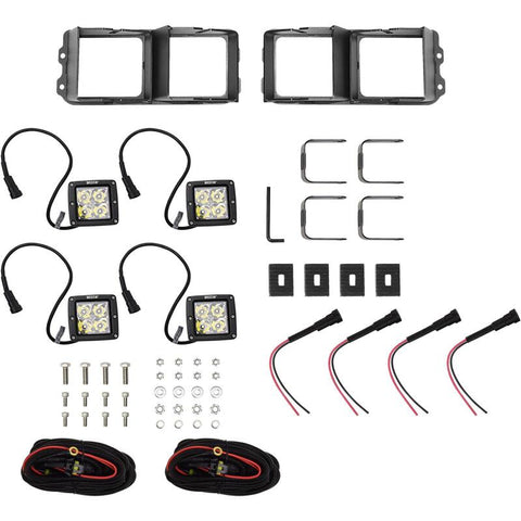 Westin Universal Light Kit for Outlaw Front Bumpers - Textured Black - 58-9915
