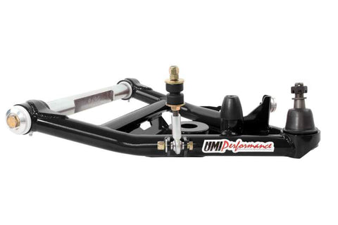 UMI Performance 73-87 GM C10 Street Performance Lower Control Arms - Black - 6432-B