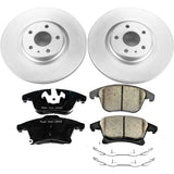 Power Stop 13-19 Ford Fusion Front Z17 Evolution Geomet Coated Brake Kit - CRK6816