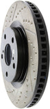 StopTech 07-09 Lexus ES 250/ES 300/ ES330/ES350 SportStop Slotted & Drilled Right Front Rotor - 127.44146R
