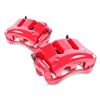 Power Stop 2006 Hyundai Elantra Front Red Caliper w/Bracket - Pair - S15186