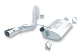 Borla 91-95 Jeep Wrangler YJ 4.0L 6cyl 4WD 2Dr SS Single Right Rear Exit Cat-Back Exhaust - 14364