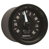 Autometer GT Series 52mm Mechanicl 30 In Hg/20 psi Vacuum/Boost Gauge - 8001