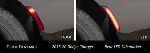 Diode Dynamics 15-21 Dodge Charger LED Sidemarkers for - Smoked (set) - DD5112